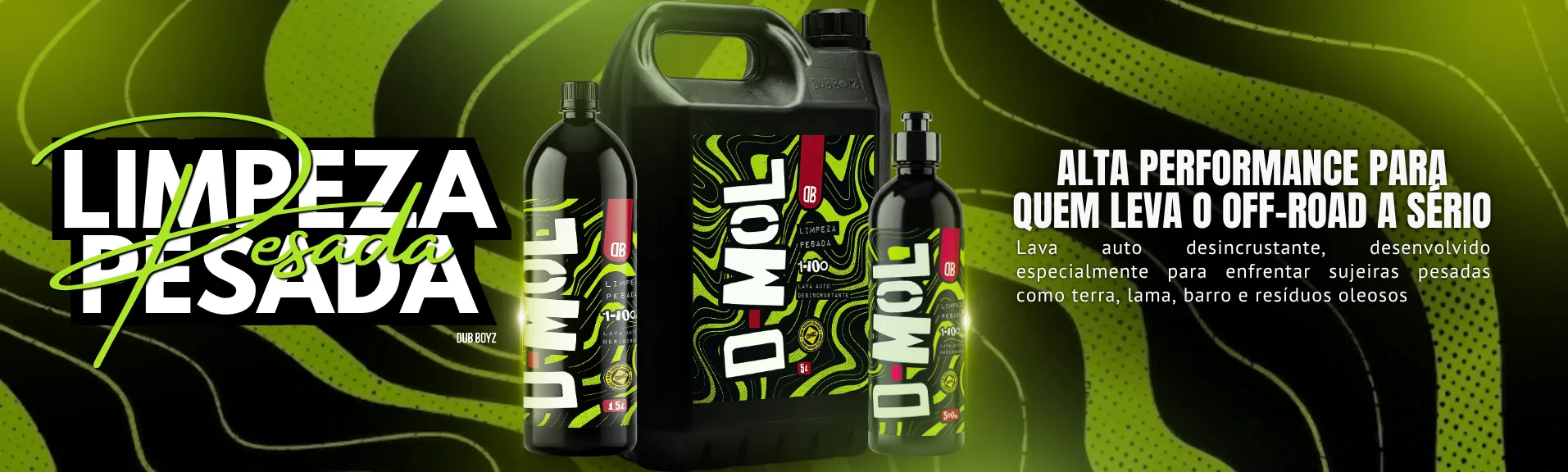 D-Mol — lava-auto desincrustante para limpeza pesada