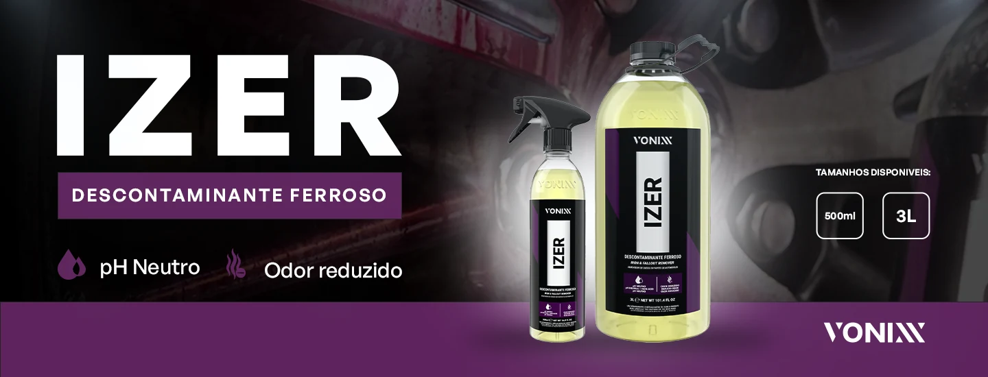 Izer — descontaminante ferroso, pH neutro